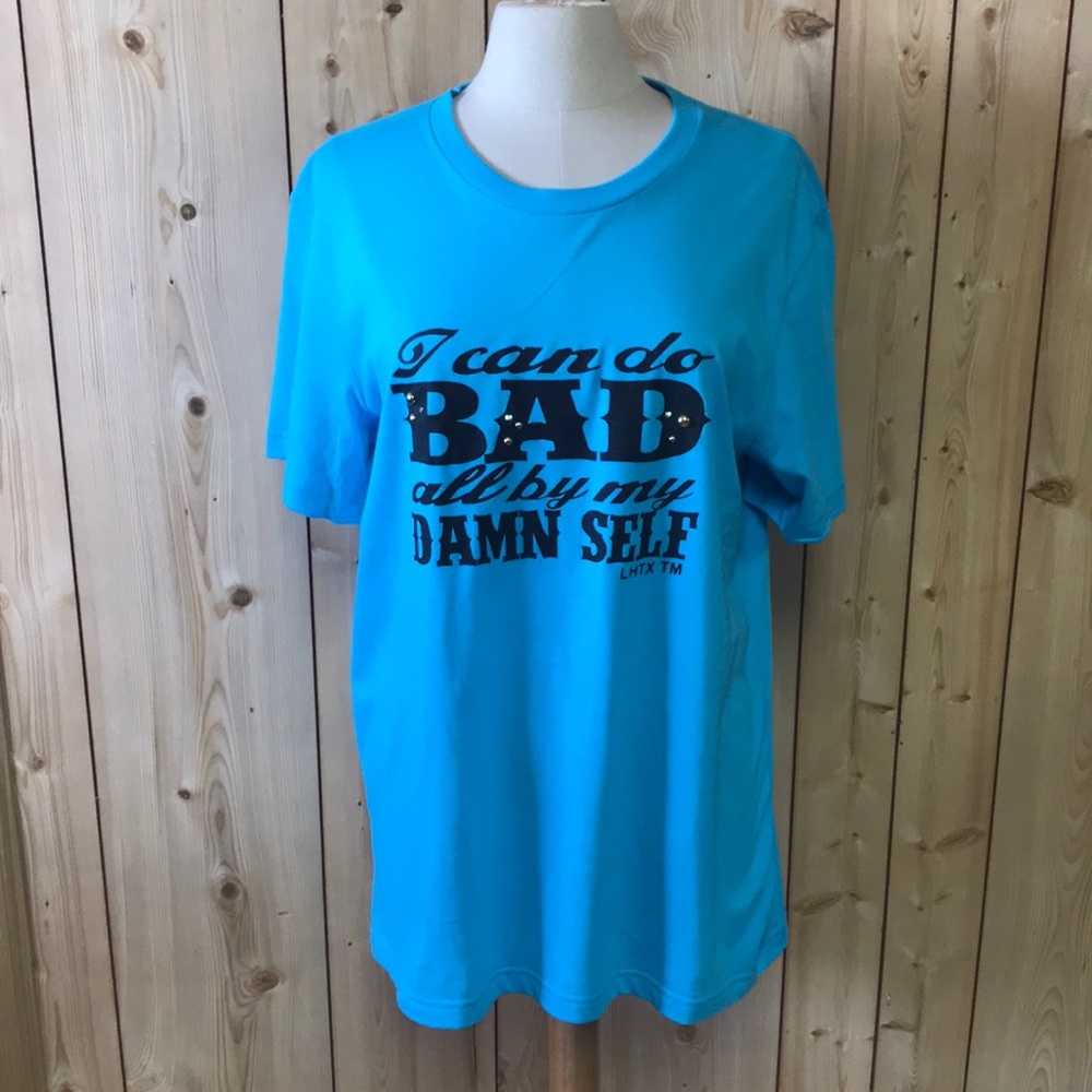 LAST CALL LHTX by Leigh Hajovsky boutique t-shirt tee top boho festival NWT